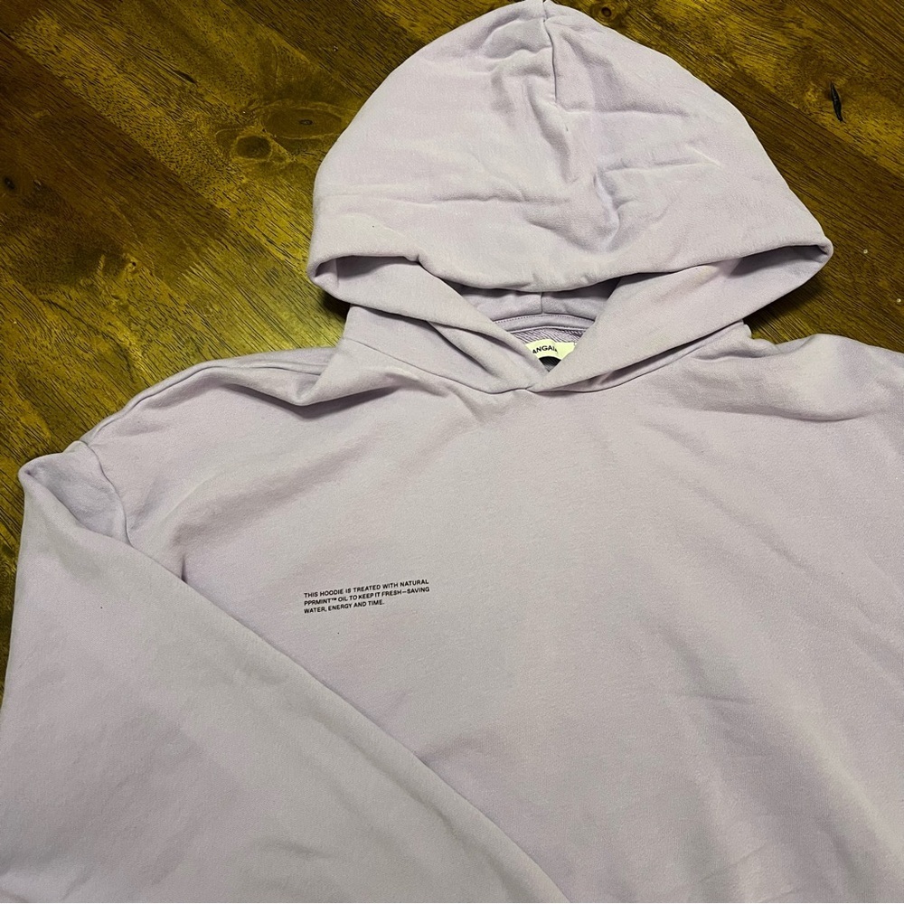 PANGAIA 365 Signature Hoodie Lilac Purple M - Picture 3 of 16